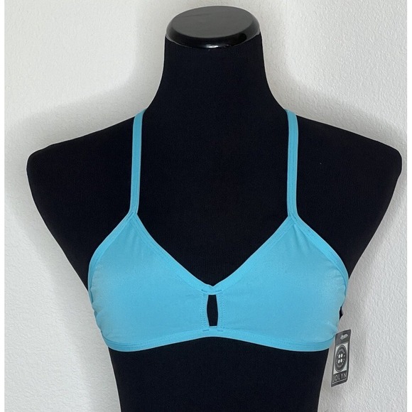 Other - Jolyn Bikini Swim Top Vent Large Hawaii‎ Blue New with tags